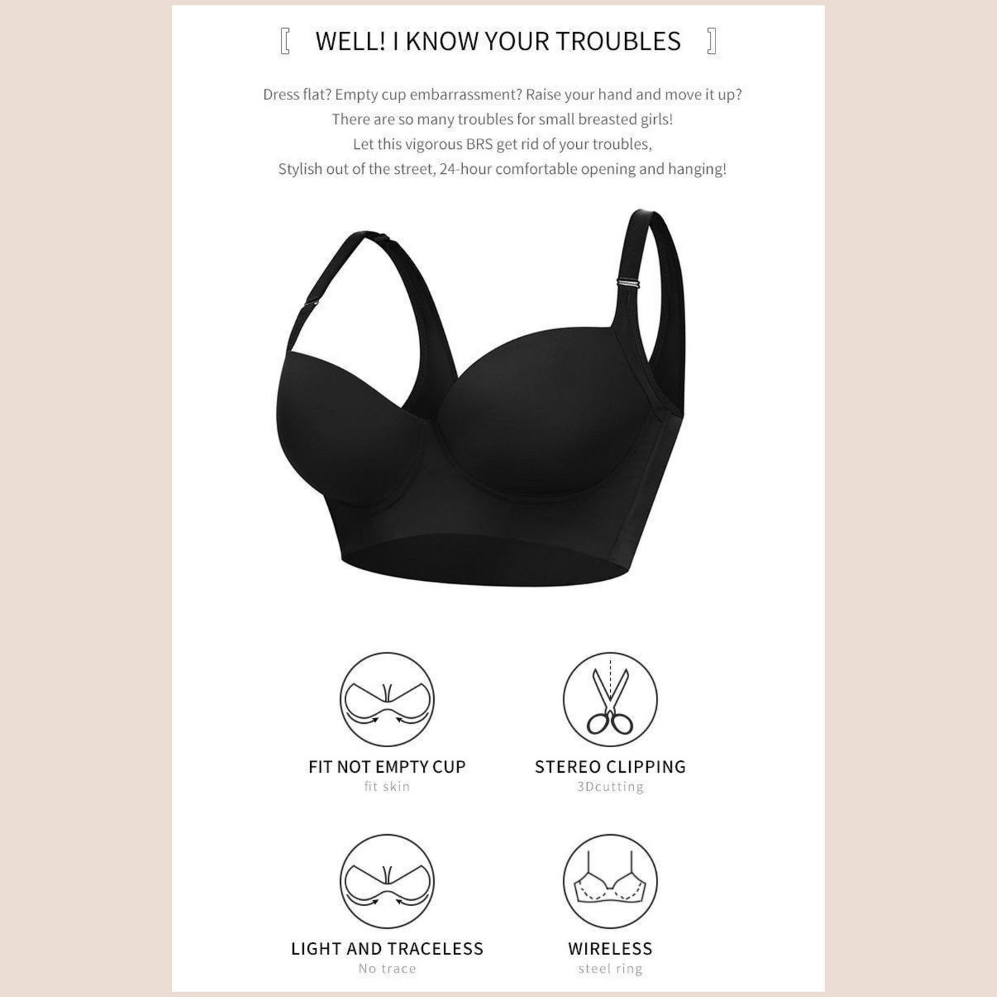 Embraceé™ - CloudCup Bra